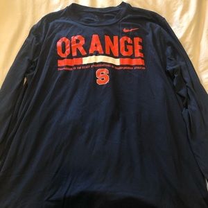 Syracuse Nike Long Sleeve Dri-Fit